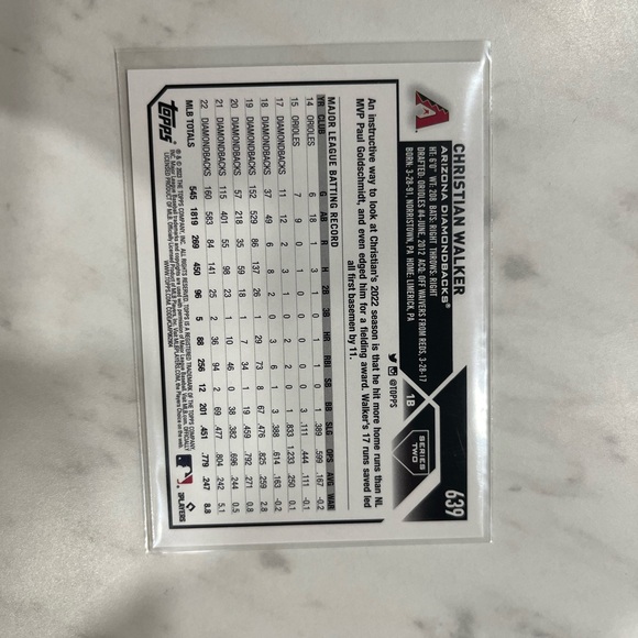 Baseball Card - Picture 2 of 2